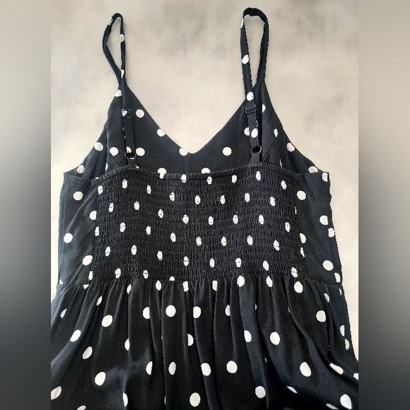 Old Navy Cami Black Polka-dot Fairy Summer Dress. Size S - Picture 5 of 13